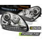 Fari Anteriori Luci Diurne Cromato per Porsche Cayenne 2002-2006 (Cod. TT-LPPO03)