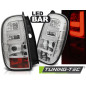 Fanali Posteriori LED Cromato per Dacia Duster Dal 04/2010 (Cod. TT-LDDA01)