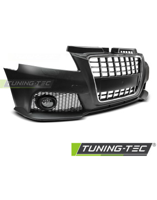 Paraurti Anteriore Cromato Nero per Audi A3 2008-2012 (Cod. TT-ZPAU13)