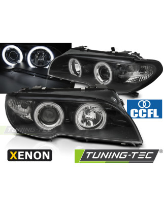 Fari Anteriori Angel Eyes per BMW E46 04/2003-2006 (Cod. TT-LPBMH5)
