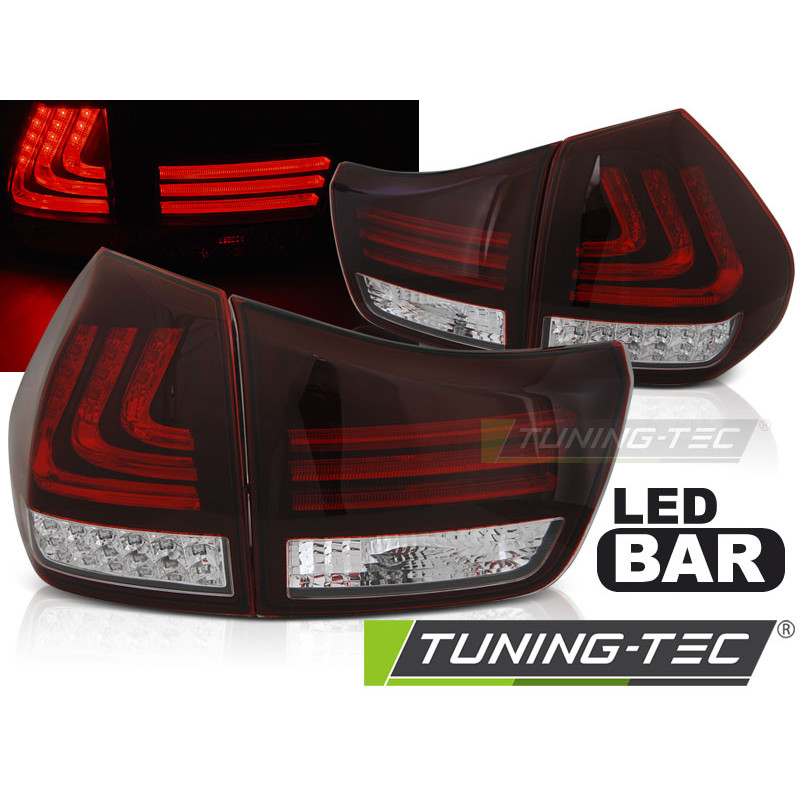 Fanali Posteriori LED Nero Rosso/bianco per Lexus Rx 330/350 2003-2008 (Cod. TT-LDLE02) Fanali Posteriori LED Nero Rosso/bianco per Lexus Rx 330/350 2003-2008 (Cod. TT-LDLE02)