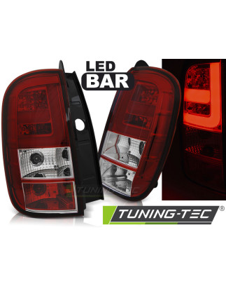 Fanali Posteriori LED Rosso/bianco per Dacia Duster Dal 04/2010 (Cod. TT-LDDA02)