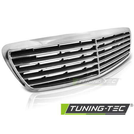 Griglia Frontale Cromato per Mercedes-Benz W211 Classe E 2002-2006 (Cod. TT-GRME09)