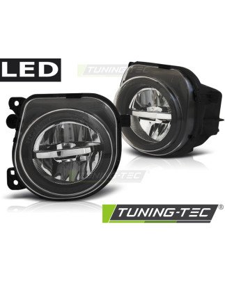 Fendinebbia LED Cromato per BMW F10 F11 F07 Lci 06/2013-2016 (Cod. TT-HABM19)