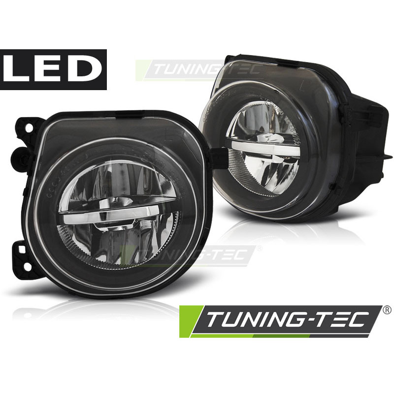 Fendinebbia LED Cromato per BMW F10 F11 F07 Lci 06/2013-2016 (Cod. TT-HABM19)