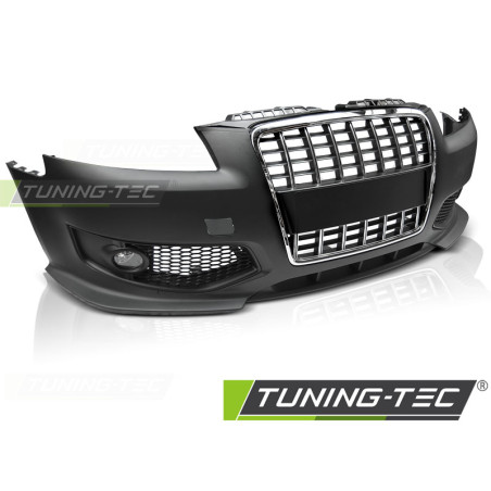 Paraurti Anteriore Cromato Nero per Audi A3 06/2005-04/2008 (Cod. TT-ZPAU05)