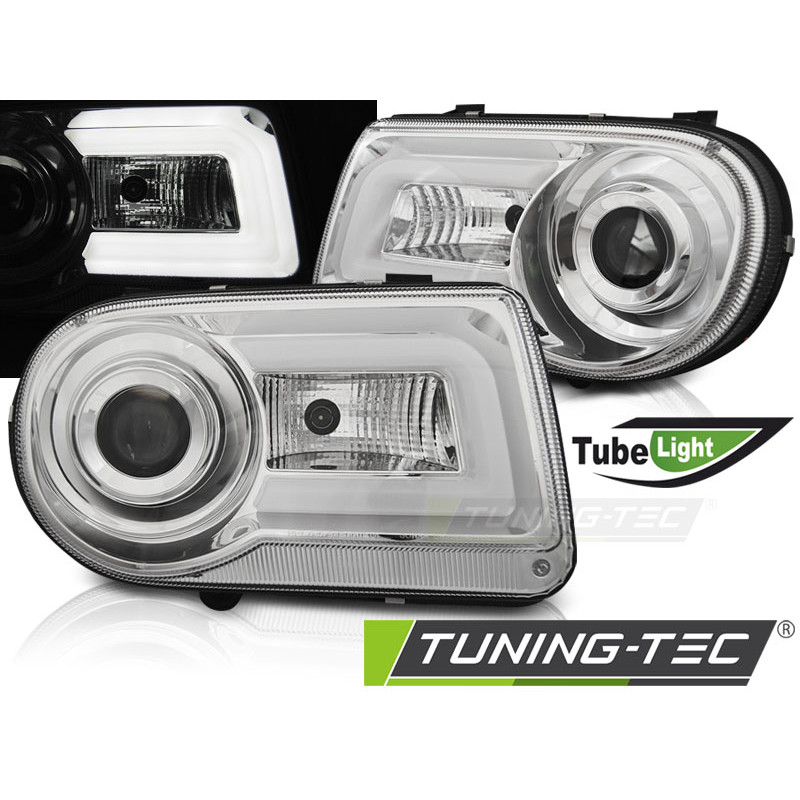 Fanali Posteriori Cromato per Chrysler 300C 2005-2010 (Cod. TT-LPCH21)