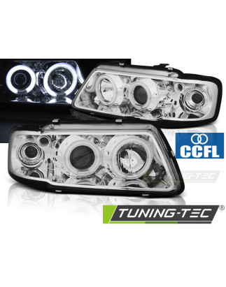 Fari Anteriori Angel Eyes per Audi A3 8L 08/1996-08/2000 (Cod. TT-LPAUD8)
