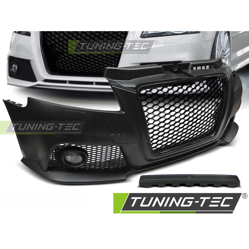 Paraurti Anteriore Nero per Audi A3 2008-2012 (Cod. TT-ZPAU08)