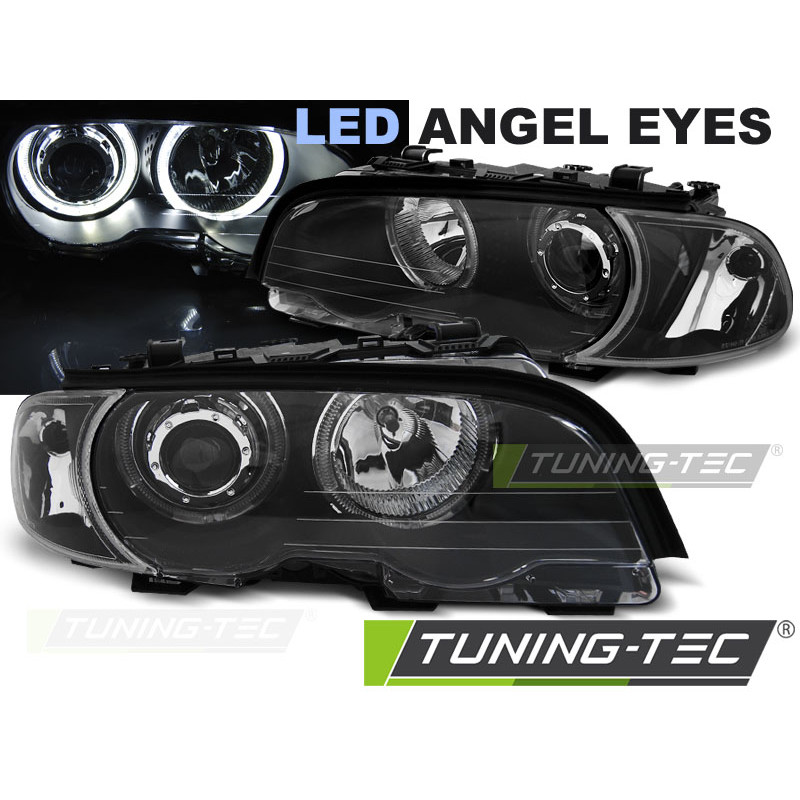 Fari Anteriori Angel Eyes per BMW E46 04/1999-03/2003 (Cod. TT-LPBMG5)