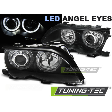 Fari Anteriori Angel Eyes per BMW E46 09/2001-03/2005 (Cod. TT-LPBMG3)
