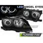 Fari Anteriori Angel Eyes per BMW E46 09/2001-03/2005 (Cod. TT-LPBMG3)