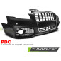 Paraurti Anteriore Cromato Nero per Audi A4 2004-2008 (Cod. TT-ZPAU19)