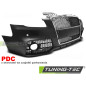 Paraurti Anteriore Cromato Nero per Audi A4 2004-2008 (Cod. TT-ZPAU15)