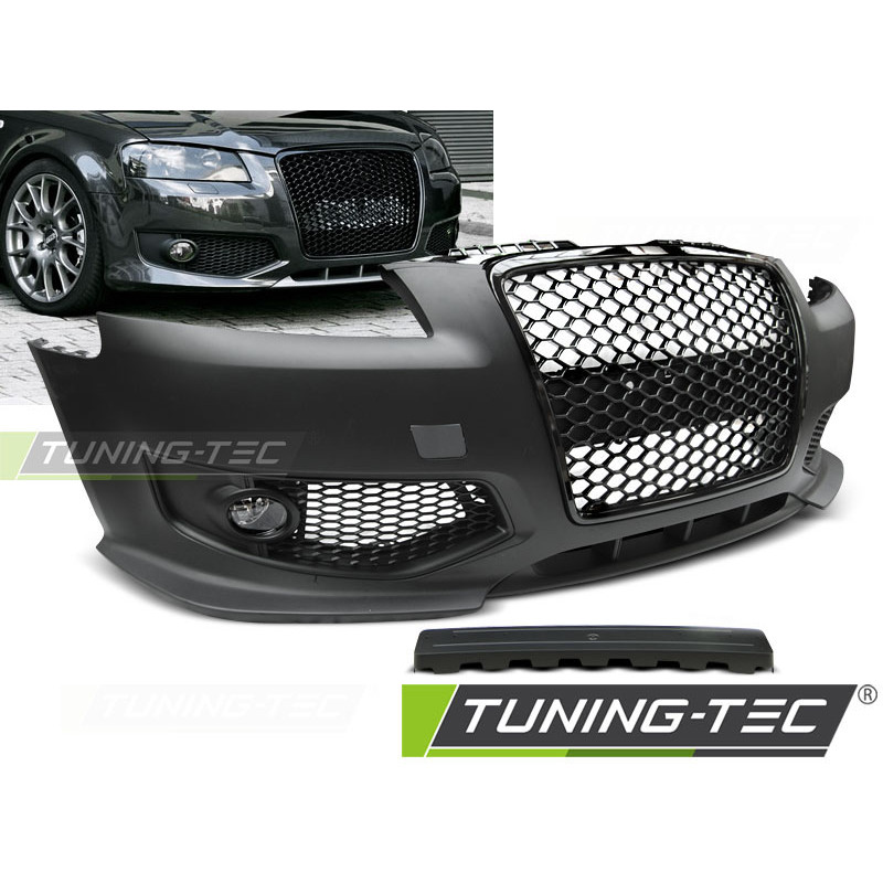 Paraurti Anteriore Nero per Audi A3 06/2005-04/2008 (Cod. TT-ZPAU04)