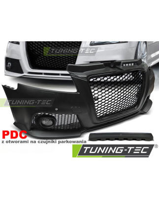 Paraurti Anteriore Nero per Audi A3 2008-2012 (Cod. TT-ZPAU06)