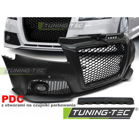 Paraurti Anteriore Nero per Audi A3 2008-2012 (Cod. TT-ZPAU06)