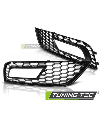 Fanali Posteriori Nero Lucido Nero per Audi A4 B8 11/2011-2015 (Cod. TT-GRAU20)