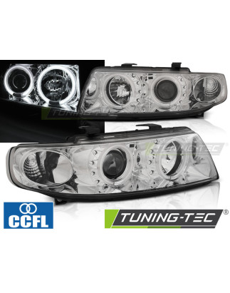 Fari Anteriori Angel Eyes per Seat Leon/toledo 04/1999-08/2004 (Cod. TT-LPSE35)