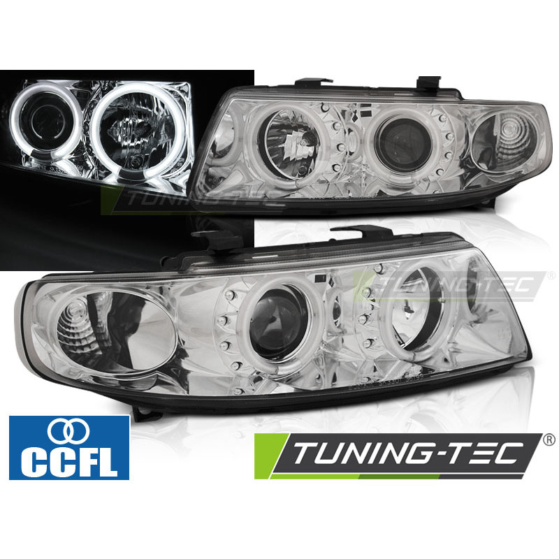 Fari Anteriori Angel Eyes per Seat Leon/toledo 04/1999-08/2004 (Cod. TT-LPSE35)