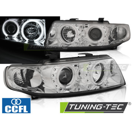 Fari Anteriori Angel Eyes per Seat Leon/toledo 04/1999-08/2004 (Cod. TT-LPSE35)