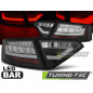 Fanali Posteriori LED Nero per Audi A5 2007-06/2011 (Cod. TT-LDAUE1)