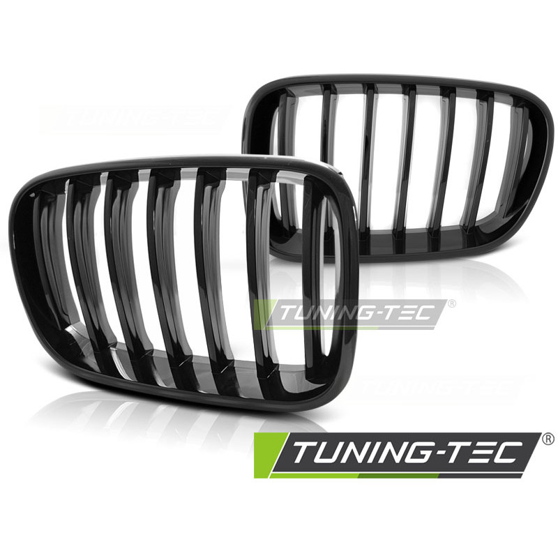 Griglia Frontale Nero Lucido Nero per BMW X3 F25 2010-07/2014 (Cod. TT-GRBM67)