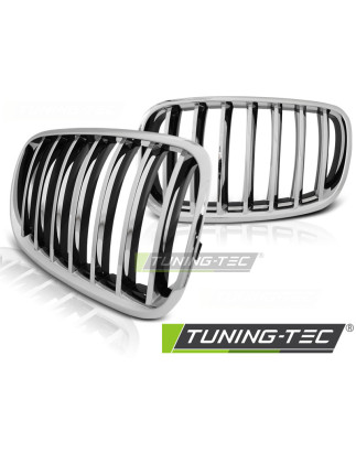 Griglia Frontale Cromato per BMW X5 E70 X6 E71 Dal 2008 (Cod. TT-GRBM32)