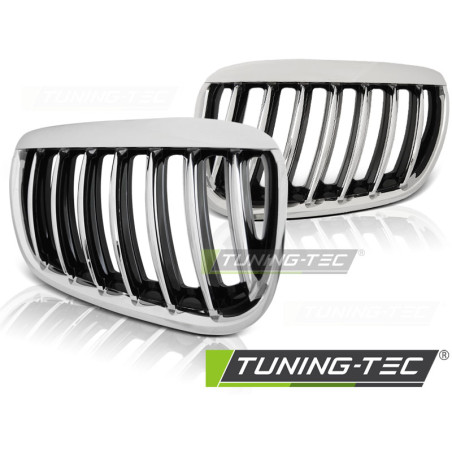 Griglia Frontale Cromato per BMW X5 E53 2004-2006 (Cod. TT-GRBM71)