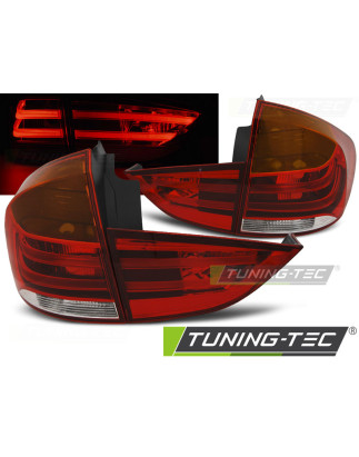 Fanali Posteriori LED Rosso/bianco per BMW X1 E84 10/2009-07/2012 (Cod. TT-LDBME6)