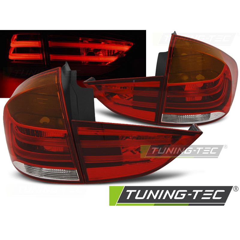 Fanali Posteriori LED Rosso/bianco per BMW X1 E84 10/2009-07/2012 (Cod. TT-LDBME6)
