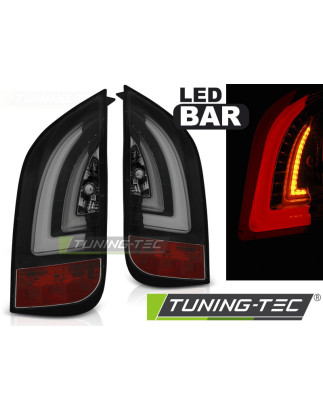 Fanali Posteriori LED Nero per Volkswagen Up! /skoda Citigo 12.11- Dal 03/2011 (Cod. TT-LDVWF5)