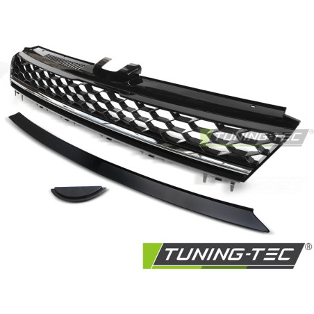 Griglia Frontale Cromato Nero per Volkswagen Golf 7 2013-2017 (Cod. TT-GRVW12)