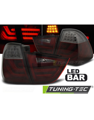 Fanali Posteriori LED Rosso Fumé per BMW Serie 3 E91 2009-2011 (Cod. TT-LDBMC0)