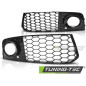 Fanali Posteriori Nero Lucido Nero per Audi A4 B8 2008-10/2011 (Cod. TT-GRAU19)