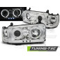 Fanali Posteriori Cromato per Toyota Land Cruiser Fj 80 1990-1997 (Cod. TT-LPTO26)