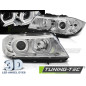Fari Anteriori LED Cromato per BMW E90/E91 03/2005-08/2008 (Cod. TT-LPBMI3)