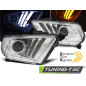 Fanali Posteriori Cromato per Ford Mustang V 2010-2013 (Cod. TT-LPFO70)