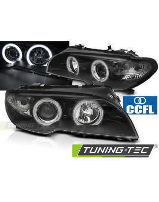 Fari Anteriori Angel Eyes per BMW E46 04/2003-2006 (Cod. TT-LPBMH3)