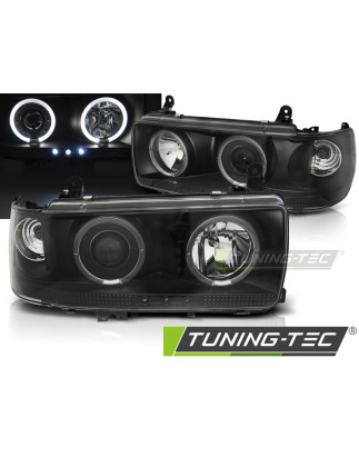 Fanali Posteriori Nero per Toyota Land Cruiser Fj 80 1990-1997 (Cod. TT-LPTO27)