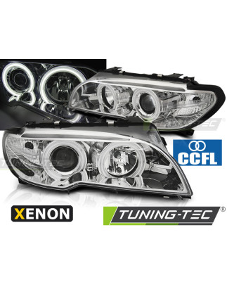 Fari Anteriori Angel Eyes per BMW E46 04/2003-2006 (Cod. TT-LPBMH4)
