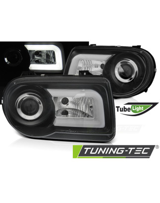 Fanali Posteriori Nero per Chrysler 300C 2005-2010 (Cod. TT-LPCH22)