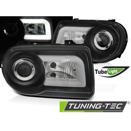 Fanali Posteriori Nero per Chrysler 300C 2005-2010 (Cod. TT-LPCH22)