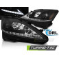 Fari Anteriori con Luci Diurne Luci Diurne DRL Nero per Lexus Is 2006-2013 (Cod. TT-LPLE04)