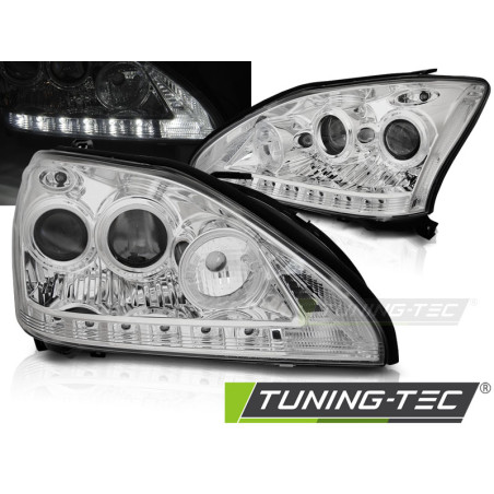 Fanali Posteriori Cromato per Lexus Rx 330/350 2003-2008 (Cod. TT-LPLE05)