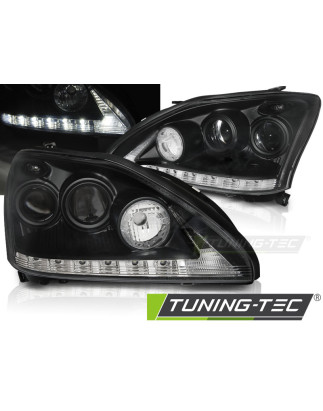 Fanali Posteriori Nero per Lexus Rx 330/350 2003-2008 (Cod. TT-LPLE06)
