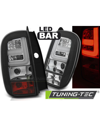 Fanali Posteriori LED Nero per Dacia Duster Dal 04/2010 (Cod. TT-LDDA05)