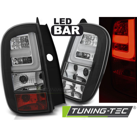 Fanali Posteriori LED Nero per Dacia Duster Dal 04/2010 (Cod. TT-LDDA05)