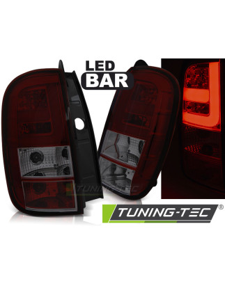 Fanali Posteriori LED Rosso Fumé per Dacia Duster Dal 04/2010 (Cod. TT-LDDA03)