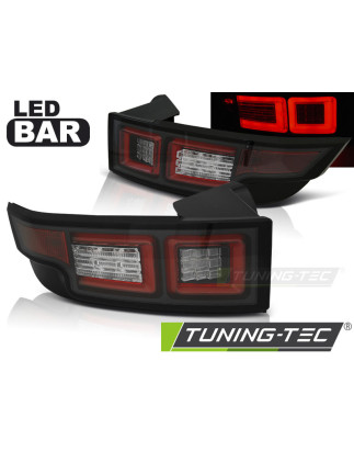 Fanali Posteriori LED Nero per Land Rover Range Rover Evoque 2011-2018 (Cod. TT-LDLR03)